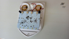 printed circuit board in image of the Zigbe Neo NAS-AB06B2 outdoor siren