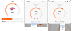 visual rendering in Home Assistant of the faucet or thermostatic head Xiaomi Aqara Zigbee E1 SRTS-A01