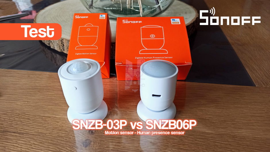 Tests capteurs Sonoff zigbee SNZB-03P et SNZB-06P