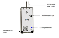 nomenclatures in images of Lixee zlinky_tic teleinformation for zigbee home automation systems