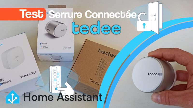 Test de la serrure connectée Tedee Go + accessoires