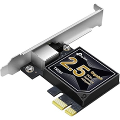 TP-Link 2.5 Gigabit PCIe Network Card TX201, 2.5 Gbps Network, Ultra-low Latency, Compatible with Windows 11/10/8.1/8/7, Windows 2022/2019/2016/2012 R2 and Servers Linux