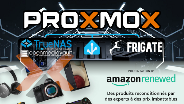 Short tutorials how to make a cheap used multi-disk NAS thanks to Amazon renewed and install a proxmox VM server for OMV or TrueNAS with HomeAssistant OS and Frigate NVR