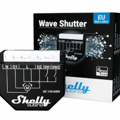 Commutateur volet Shelly Z-wave Shutter avec mesure consommation