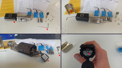 Inserting Batteries into the Welock SECBNEBL51 Fingerprint Lock