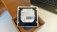 Connectique thermostat zigbee moes BHT-002