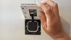 Moes thermostat wall installation bht-002