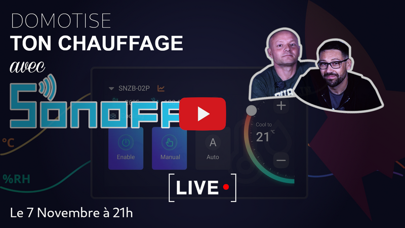 Domotise ton chauffage avec Sonoff NSPanel Pro