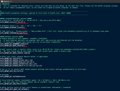 Modifying the dietpi.txt file to start the connection via wifi