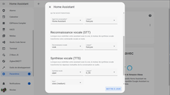 Création et paramétrage d'un assistant vocal Home Assistant