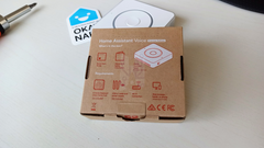 Home Assistant Voice preview edition voice control packaging back side