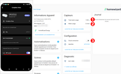 Activer API dans l'application Homewizard pour Home Assistant et fonctions disponibles dans HA