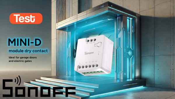 Sonoff unveils its first Matter/wifi compatible dry contact micro module, the Mini-D