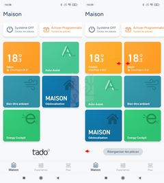 How room modifications work in Tado