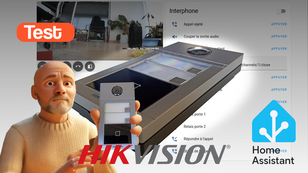 Testing and integration of the Hikvision DS-KV8X13 doorphone with full integration into Jome Assistant