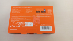 Unpacking the Sonoff SWV-BSP watering programmer face arrière du carton