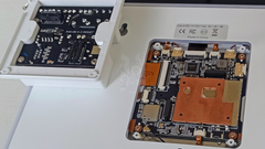 Two-part disassembly of the ELC SMT101 wall shelf