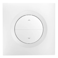 The MINI-RBS can be installed without recessing thanks to this custom-made wall switch, ideal for small spaces or without a recessed box.