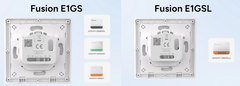 Sonoff Fusion E1GS and E1GSL compatible micromodule wall switch