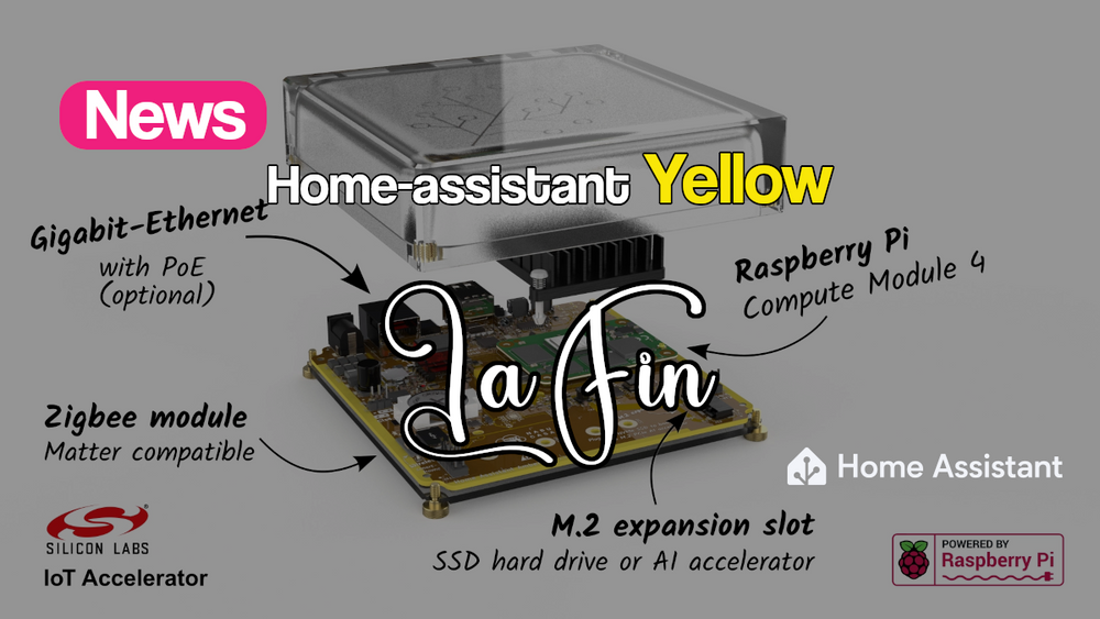 Nabu Casa vient de l'annoncer et décider d'arrêter la box compute 4 Yellow