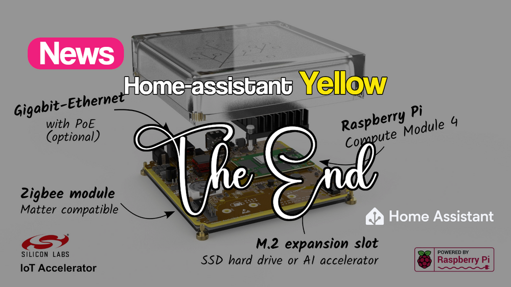 Nabu Casa has just announced and decided to discontinue the Compute 4 Yellow box