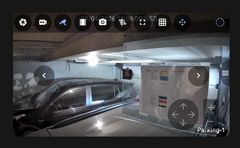 rendu camera principal dans home assistant grâce à la frigate card dédiée pour la caméra principale controle orientation