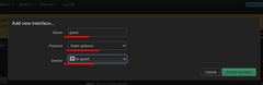 nouvelle interface guest dans openwrt