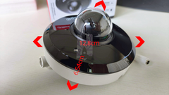 compact dimensions of the Dahua SD1A404DB-GNY PTZ camera comparison