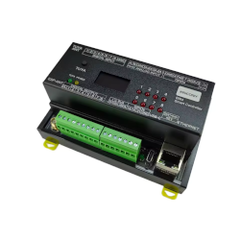 Contrôleur ESP32-S3 8 canaux MOSFET DC 12-24V, Ethernet, RS485, 8 entrées digitales, 4 entrées analogiques, RTC DS3231, écran OLED