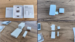 Nuki Door Sensor capteur d'ouverture de porte installé
