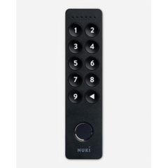 Nuki Keypad 2 NFC (2026) - Ouvrez votre porte avec Apple home key, NFC, empreinte digitale ou code à 6 chiffres, accessoire Smart Home pour Nuki Smart Lock, clavier Bluetooth compatible Matter