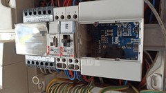 Integration final box raspberrypi electrical panel