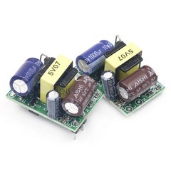 Mini 230V AC to 5V dc power supply module at 7, 1 and 2 A