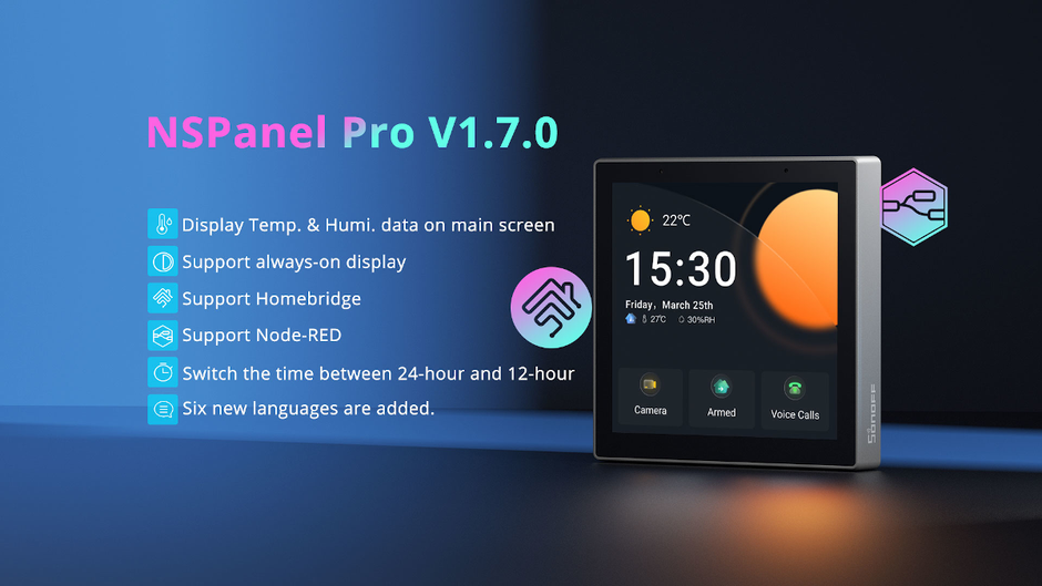 Nspanel Pro V1.7.0 Update