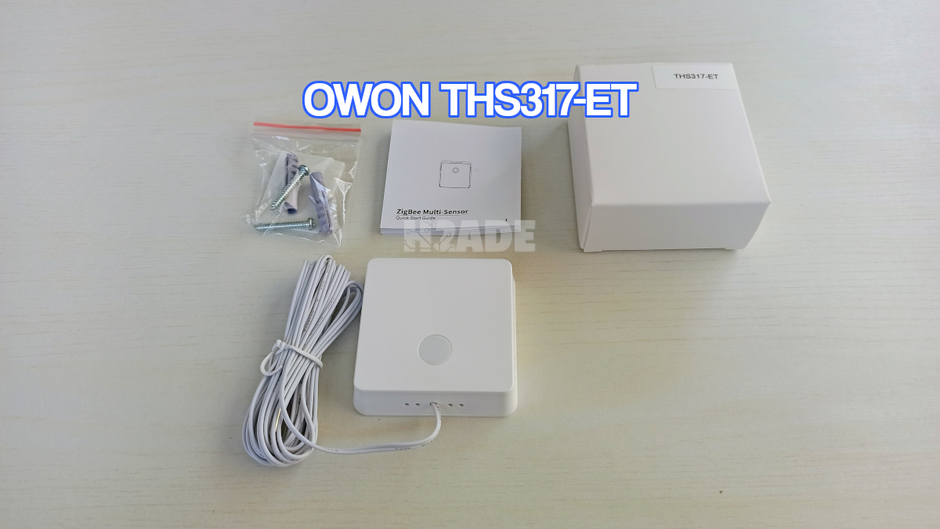 Owon THS317-ET remote temperature sensor test