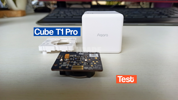 test du cube t1 pro multifonction Aqara et intégration complète avec zigbee2mqtt et Zha, un indispensable de la domotique et une qalité irréprochable pour Aqara