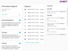 feedback of tic info in home assistant via mqtt and teleinfo2mqtt