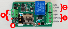 Yunshan-Lysignal esp8266 garage door relay