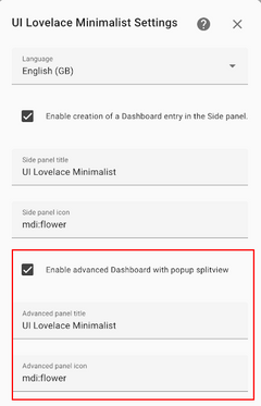 setting adaptive view in ui minimalist for tablet and smartphone