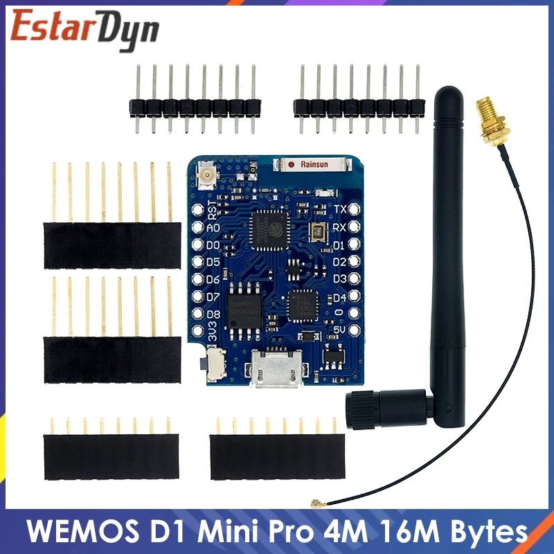 wemos mini D1 pro esp module with antenna