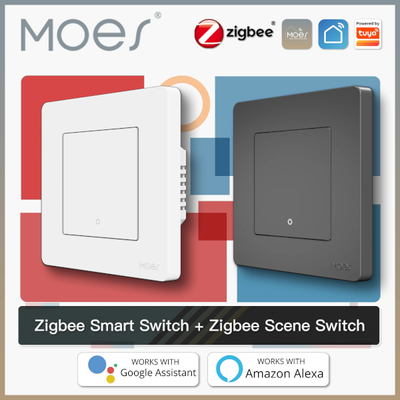 Moes Star Ring smart switch zigbee 3.0