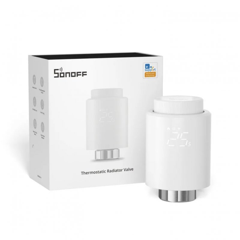 ZIGBEE 3.0 CONNECTED THERMOSTATIC HEAD - SONOFF