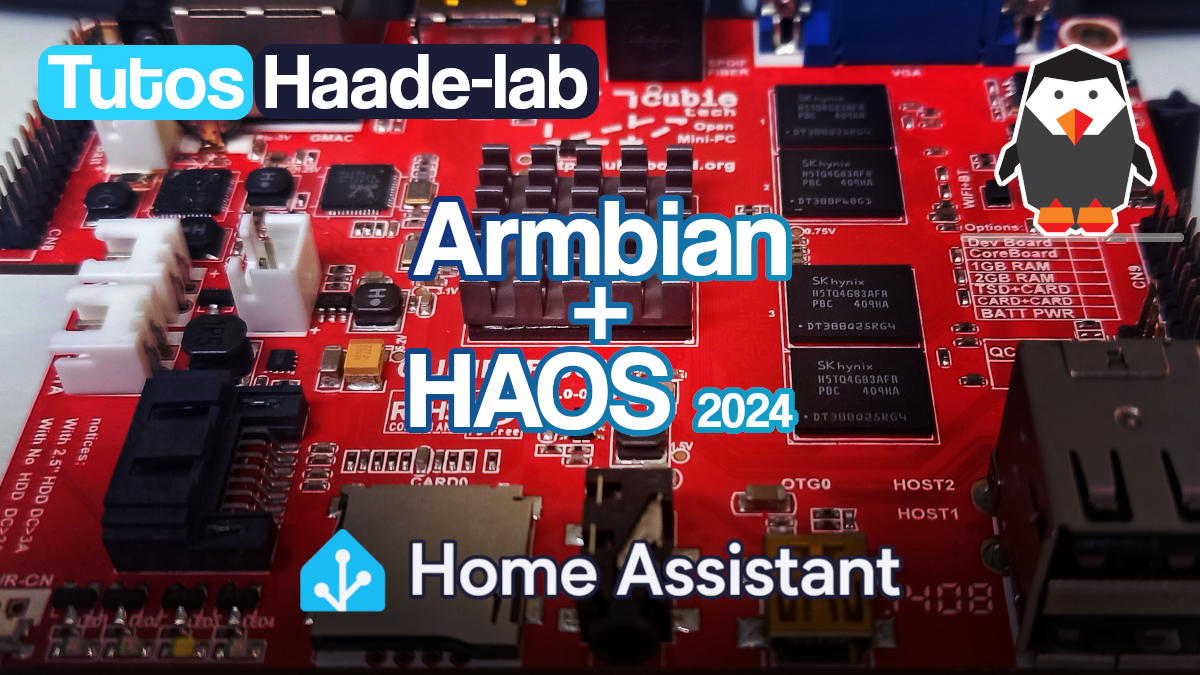 Installation HAOS avec Armbian Bookworm 12