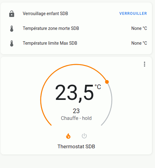 Intégration moes bht-002 thermostat zigbee dans home-assistant