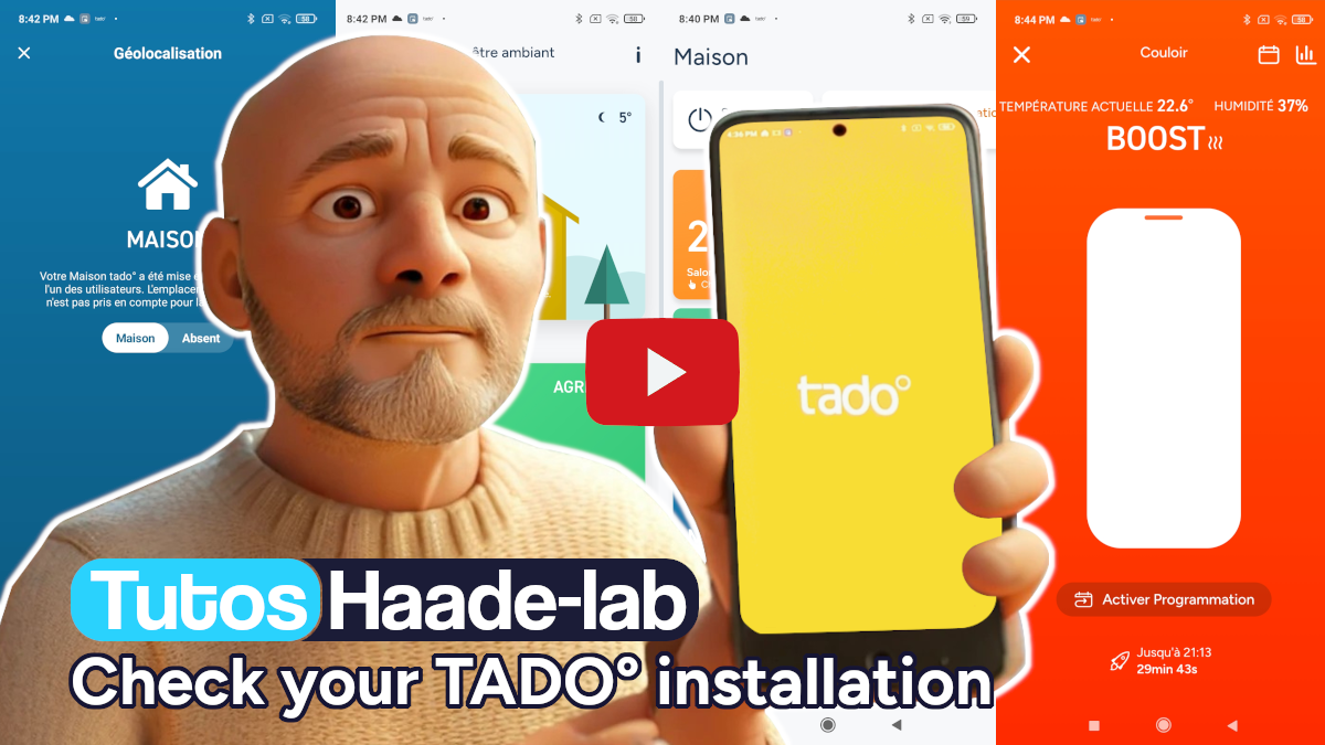 Testing the Tado° heating interface
