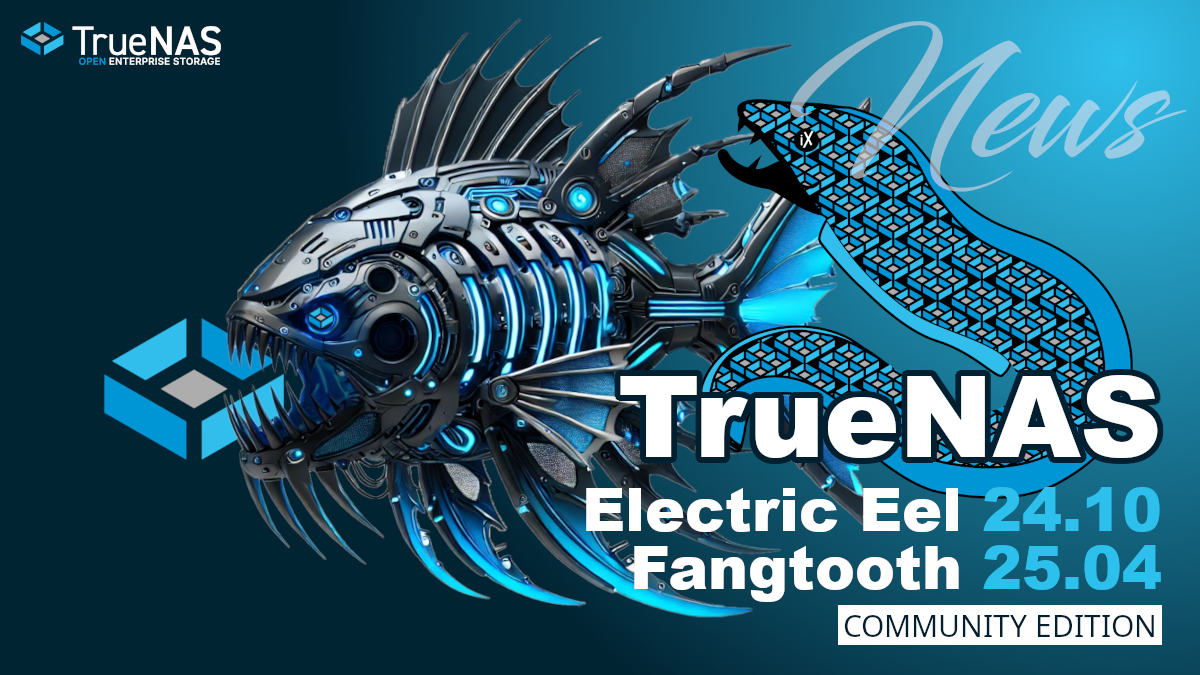 Mise à jour de l'OS TrueNAS scale le meilleur gestionnaire de NAS du moment !