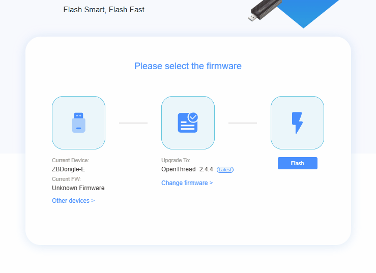 Flash Firmware Dongle Plus Sonoff MG24
