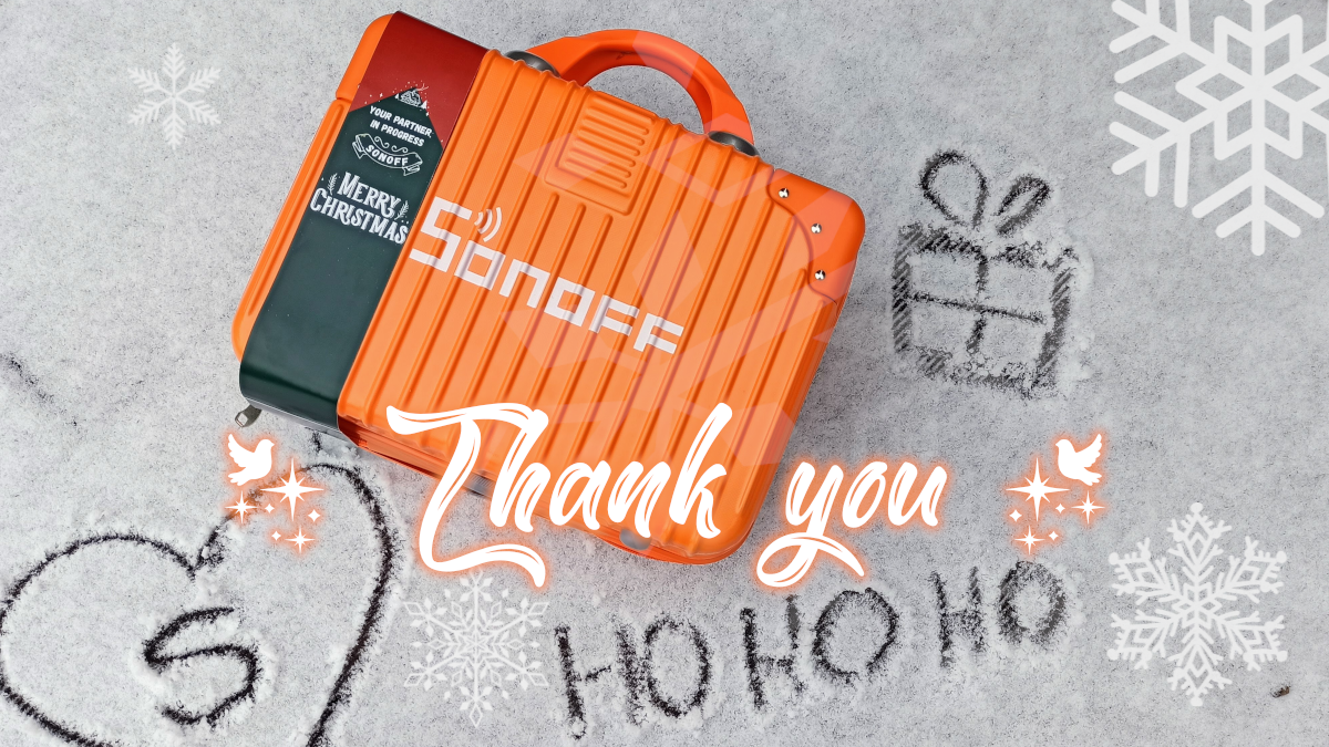 Thank you Sonoff 🎅🏻